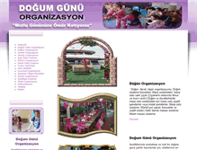 Tablet Screenshot of dogumgunuorganizasyonu.com